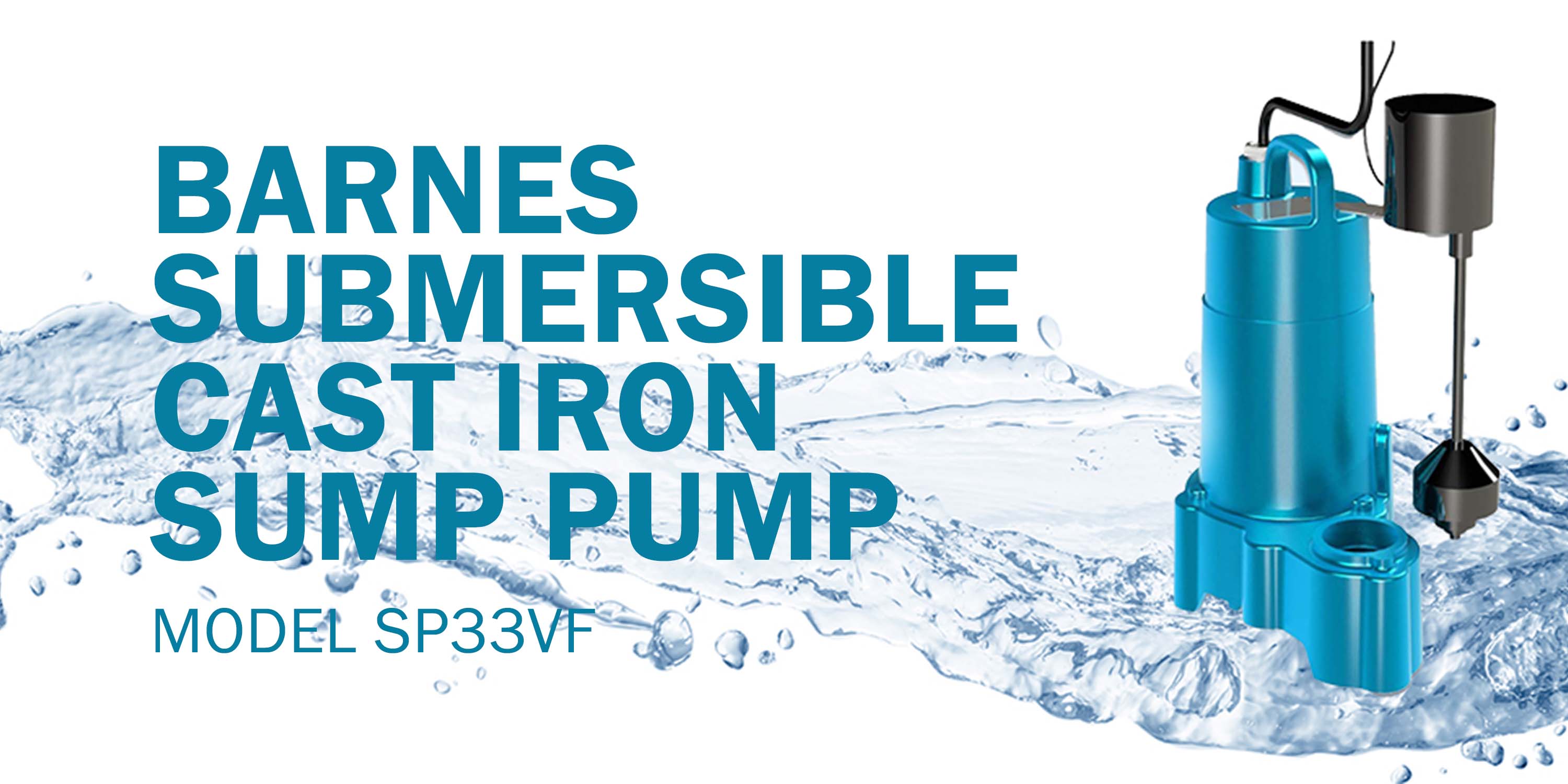 ♪♪ Zinc-Plated Sump Pump with Electronic Switch - Burcam